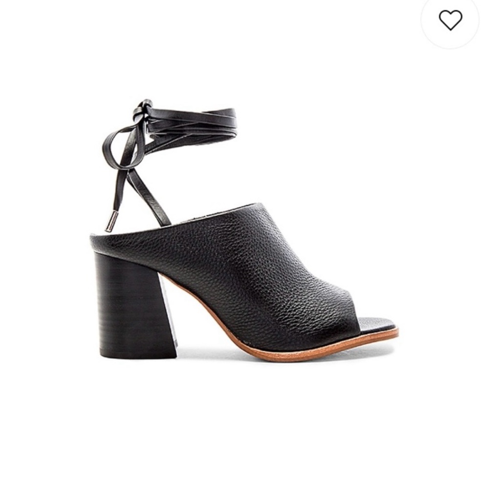 Sol Sana Rango Mule Black Lace Up 39